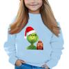 Christmas Day Girls Round Neck Pullovers For Kids Printed Baby Tops