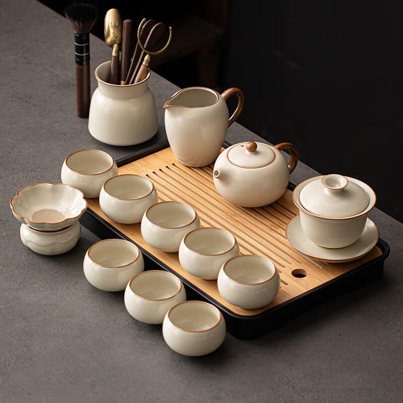Ru Kiln Gaiwan Kung Fu Tea Set