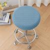 Stretchable Bar Round Stool Cover Thickened Stool Cushion Cover Soft Seat Chair Slipcover