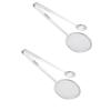 Food Strainer Kitchen Colander Stainless Steel Fried,Food Filter Tongs,High Temperature Resistant Filter Clamp