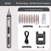 GREENER Mini Precision Rechargeable Electric Screwdriver Kit CN plug (adapter included)