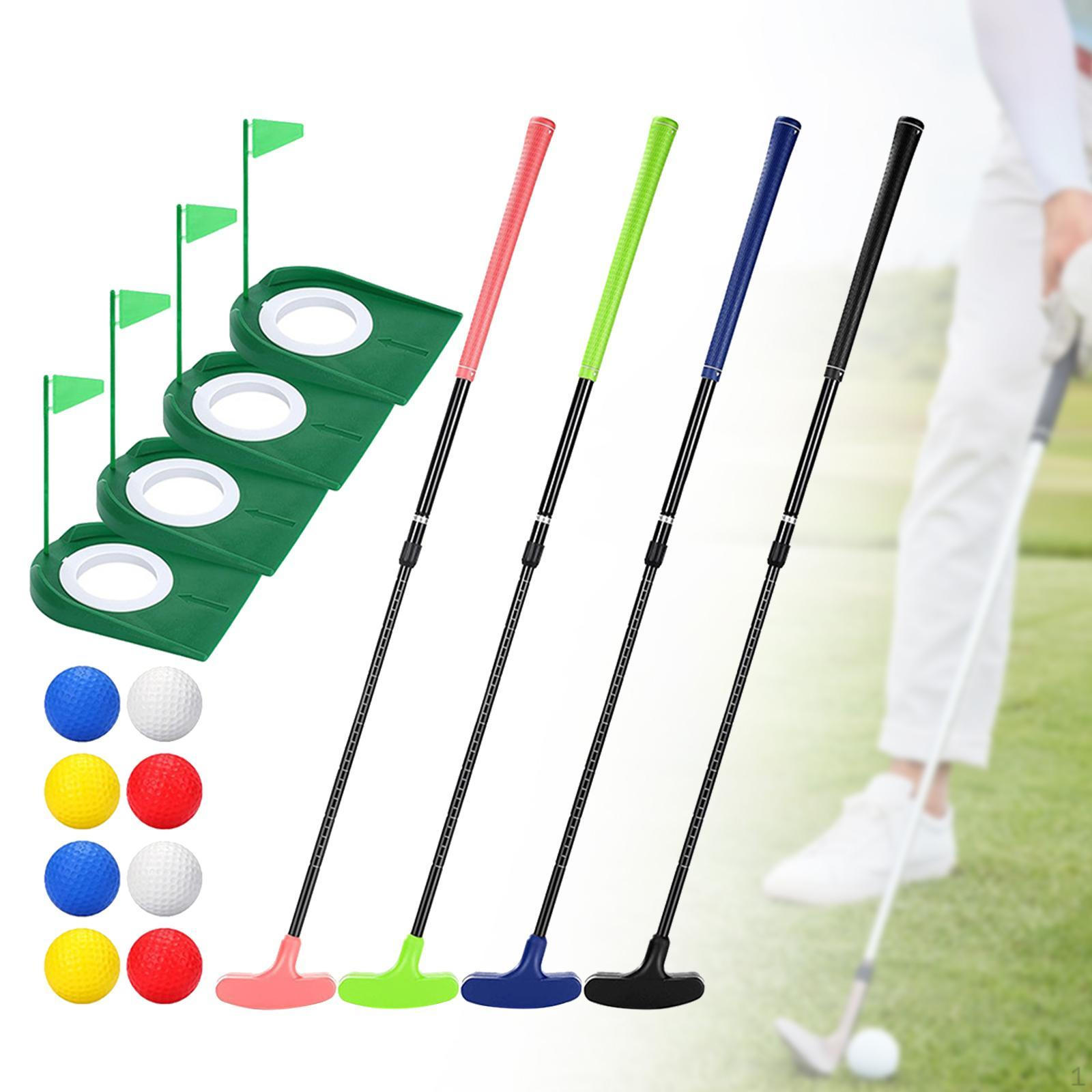 

Функциональный паттер для гольфа для правшей и левшей с регулируемой длиной хода without Golf Tee