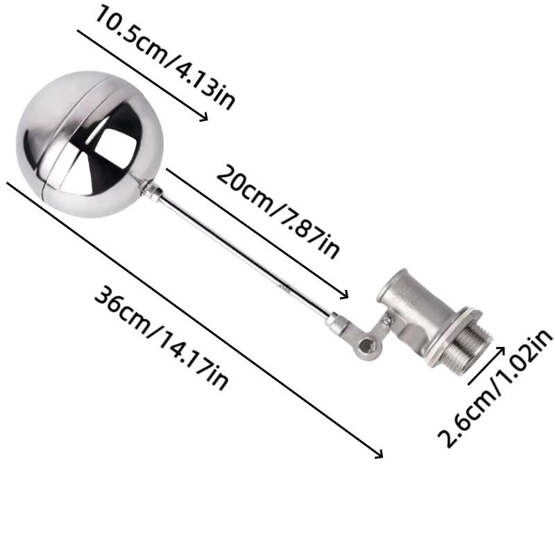 Stainless Steel Float Valve For Water Tanks And Water Towers Hydraulic Drive Suitable For Water Gas And Oil