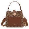Modische, lässige, tragbare Eimertasche für Damen, neue Herbst- und Wintermode, große Kapazität, Schulter-Crossbody-Tasche