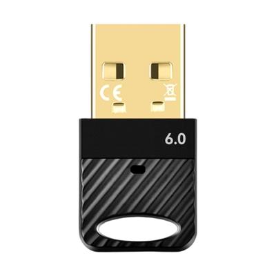 Plugs and Play Bluetooth-compatible 6.0 Dongle Offering Instants Connectivities for Computers Featuring Plastic Construction