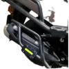 Haojue AFR125 Exhaust Crash Bars Bumper Kit HJ125T-27: Front & Rear Guards