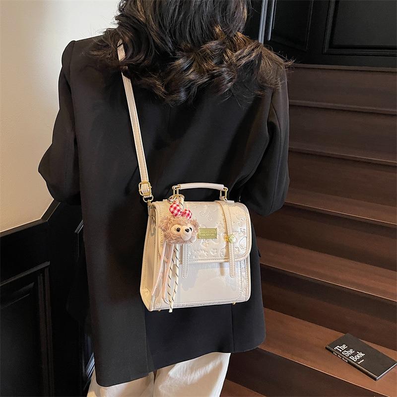 Niche embossed women's backpack new versatile backpack summer popular exquisite schoolbag