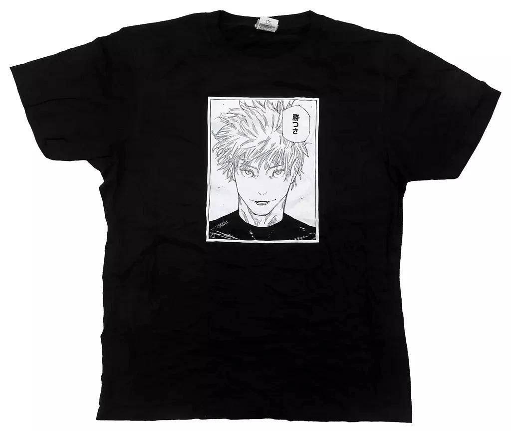Shueisha Jujutsu Kaisen Gojo Satoru Black T T-Shirt Exhibition 2024 New 4XL