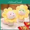 Entzückendes Cartoon Sonnenblumen Schlangen Plüschtier Weiches Kuscheltier Baby Puppe Geschenk