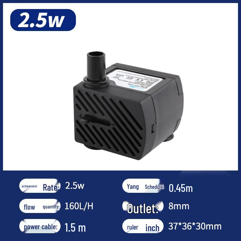 

Ультратихий водопоглощающий фонтан-рокарий с фильтром для аквариума и мини-погружным насосом