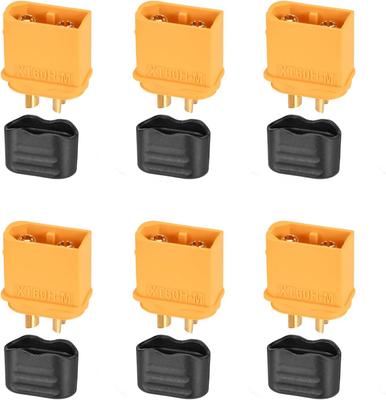 1-20Pair XT60 Connectors Male Female Bullet Connectors Plugs Gold Plated XT60H Bullet Adapters for RC Lipo Battery Car Boat