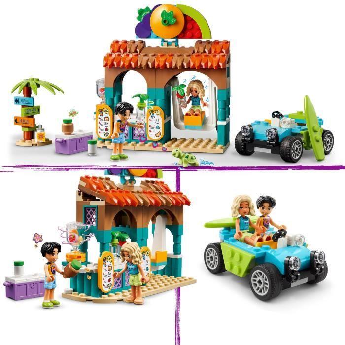 LEGO® Friends 42625 Le bar à smoothies de la plage - Set boissons pour filles et garçons