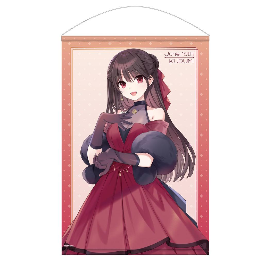 KADOKAWA A Kurumi Birthday 2025 B2 H728 X Polyester "DATE LIVE" Tapestry, Approx. W515mm,