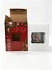 Retro Christmas Lantern LED with Music, Snowfall Effect, Light-up Cabin