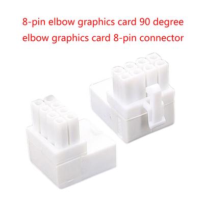 ATX GPU VGA PCIe 8Pin U To 90 Degree Angle Connector Power Adapter Board for Desktop Video Card Graphics GPU Adapter