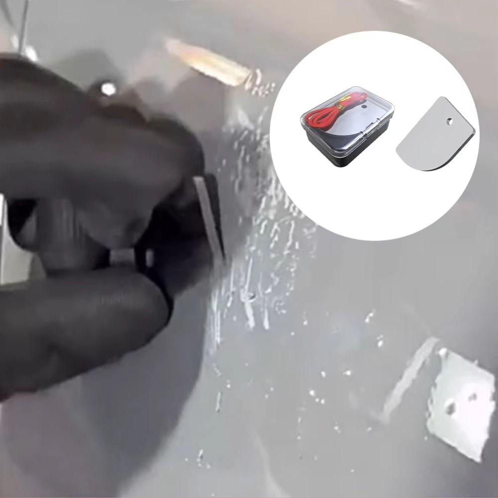 Steel Material Car Scratch Repair Tool Car Paint Cleaning Scraper  Automotive Paint Surfaces