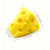 1/3 New Cute Cheese Squeeze Toy, Fun Cheese Squeeze Toy, Perfect for Christmas and Party Favors
