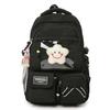 Schoolbag waxy jiji primary school students cute transparent backpack girls two-dimensional color large-capacity pain bag baby bag