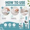 Stoff-Trockenreiniger Schaumtyp 120ML Spray- und Wischreiniger Geeignet für Polster und weiche Oberflächen Bequeme und schnelle Anwendung