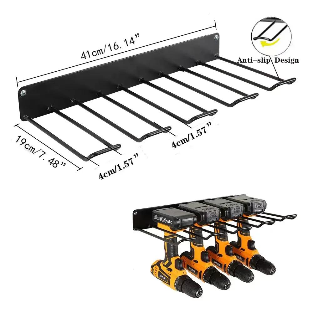 Xiaomi Power Tool Wall Mount Holder Heavy Duty Pegboard Wall Storage Tool Set Drill Screwdriver Storage Rack for Workshop/Garage