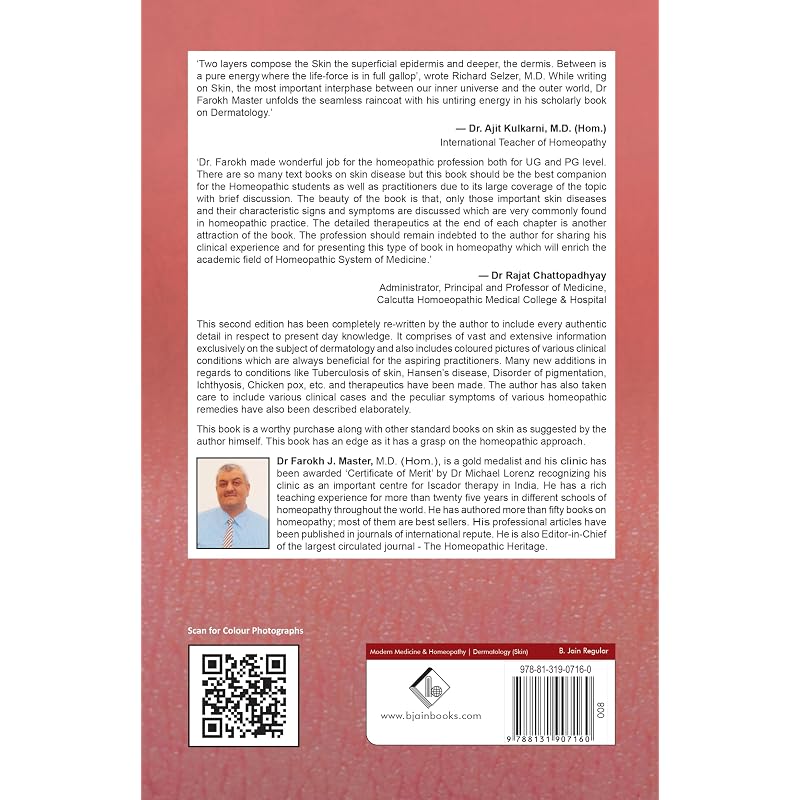 Skin Homeopathic Approach To Dermatology Second Revised Edition