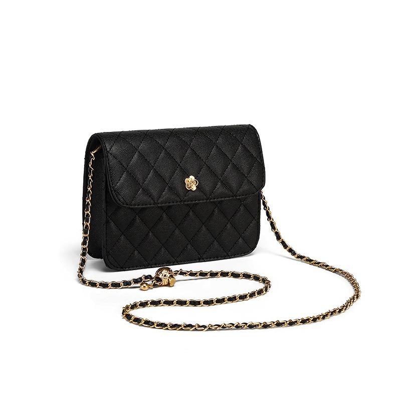New Trendy Fashion Versatile Niche Women's Bag High-end Stylish Chain Bag Single Shoulder Crossbody Bag Quilted Bag