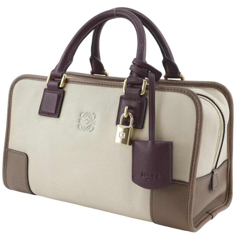 LOEWE Amazonas Handbag beige Women Used
