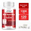 Red Yeast Rice Extract Capsules, Containing Coenzyme Q10 Extract, All-natural, Suitable for Both Men and Women.