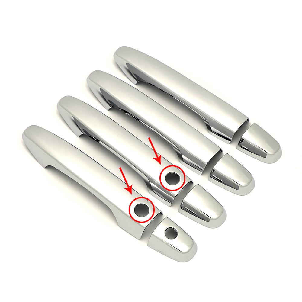 

Для Honda CR-V Civic Jade CRV Carbon Fiber Color Modify Refit Chrome Door Handle Cover Decoration Decoration Department Protective Sticker