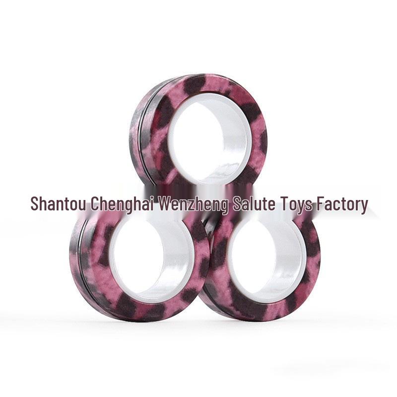 Cross-Border Decompression Magnetic Bracelet Gyro Camouflage Spinner Toy