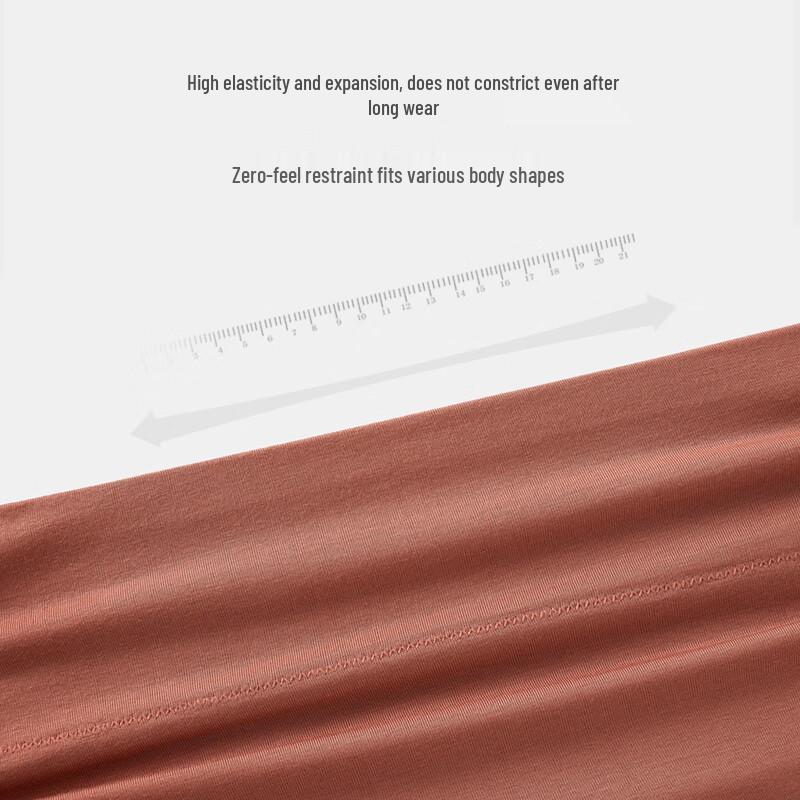 YOUNGYELL Women's High Waist Modal Seamless Tummy Control Underwear - 4 Pack