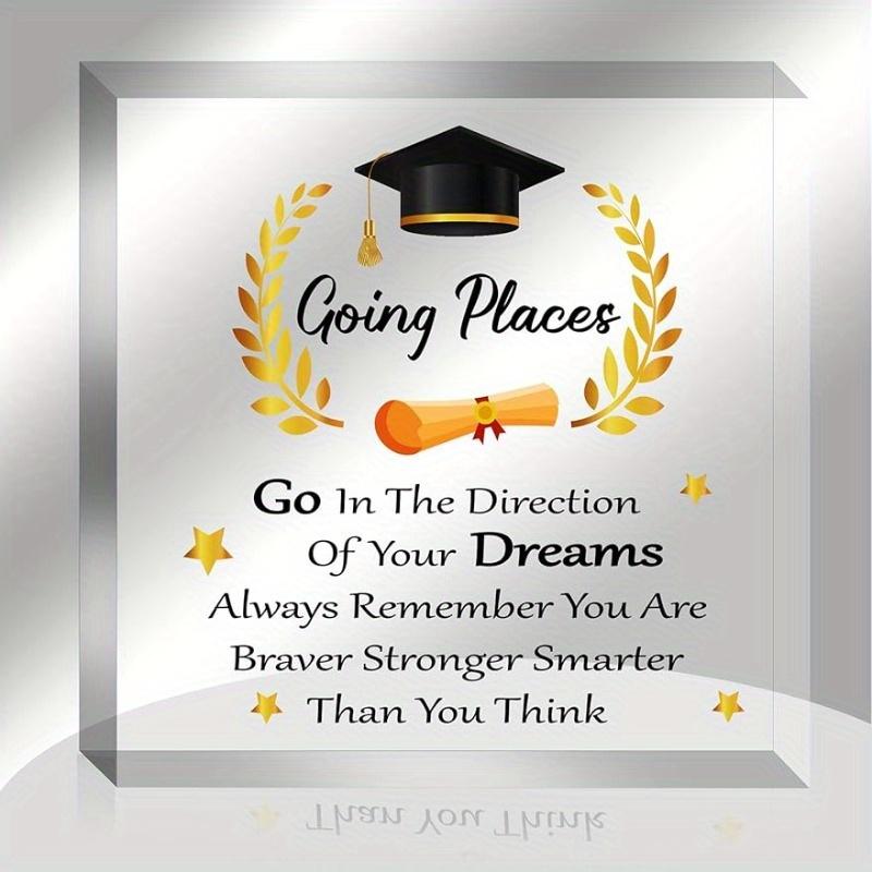 

2025 Graduation Keepsake - Square Style Paperweight with Photography Utility чистий