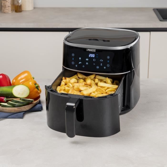 Friteuse sans huile - Princess - 182254 - 8 Litre - 2 kg de frites - Température variable