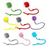 Cat Interactive Ball Toy Automatic Rolling 3 Modes Cat Toy Ball USB Charging Cat Self-Play Ball with Rope for All Indoor Cats