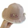 Ruffle Bows Baby Bucket Hat Cute Baby Sun Visor Hat Sunshade Caps Fisherman Hat  Outdoor