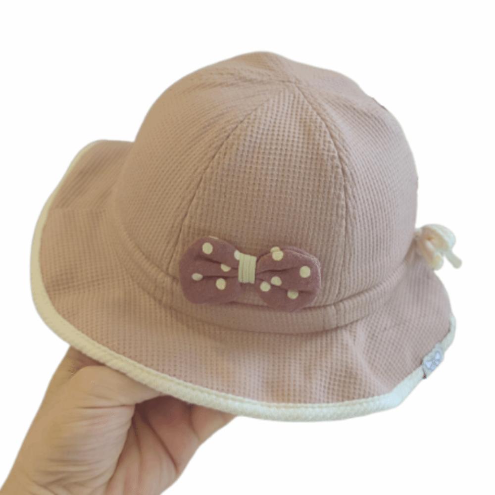 Ruffle Bows Fisherman Hat Breathable Baby Sun Visor Hat Fashion Baby Bucket Hat  Outdoor