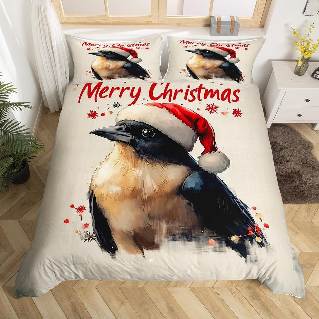 Comforter Christmas King Size Cute Dog Boys Girls Bohemian Room Decor Animal Bedding Collection 3 Piece Set