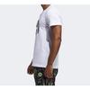 Adidas Sports Basketball Short Sleeve T-Shirt Men Tops White FM4787