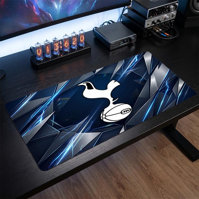 Tappetino per Mouse Grande Stampato Tottenham Hotspur, Tappetino Morbido in Gomma Antiscivolo per Scrivania da Gioco per Ufficio Laptop Computer Decorazione
