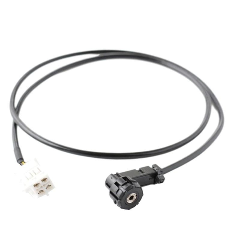 Enhanced Sound Auxiliary Cable 4Pin Copper Wire Strong Connection Easy Installation Aux Cable for W209 C209 A209