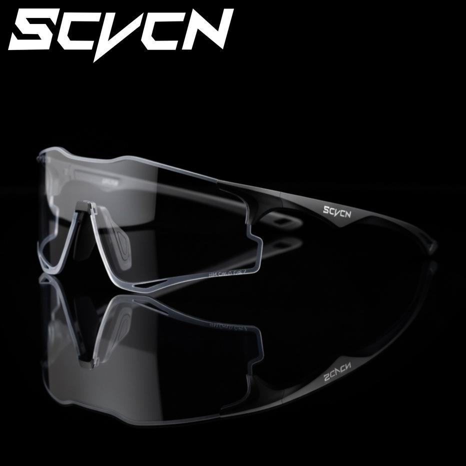 SCVCN Lightweight Photochromic Hiking Eyewear Running Sunglasses for Men Cycling Glasses UV400 Cycling Bike Glasses 2026 Casual