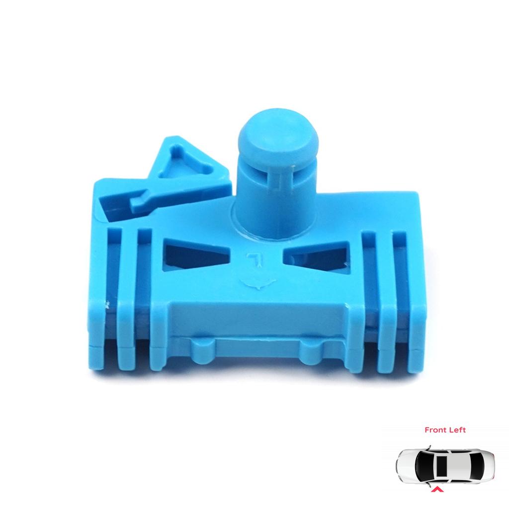 EWR144 Power Window Regulator Repair Clips Front Left Door for Renault Clio MK2 BB CB SB 1998-2012 2/3-Door 7700842247