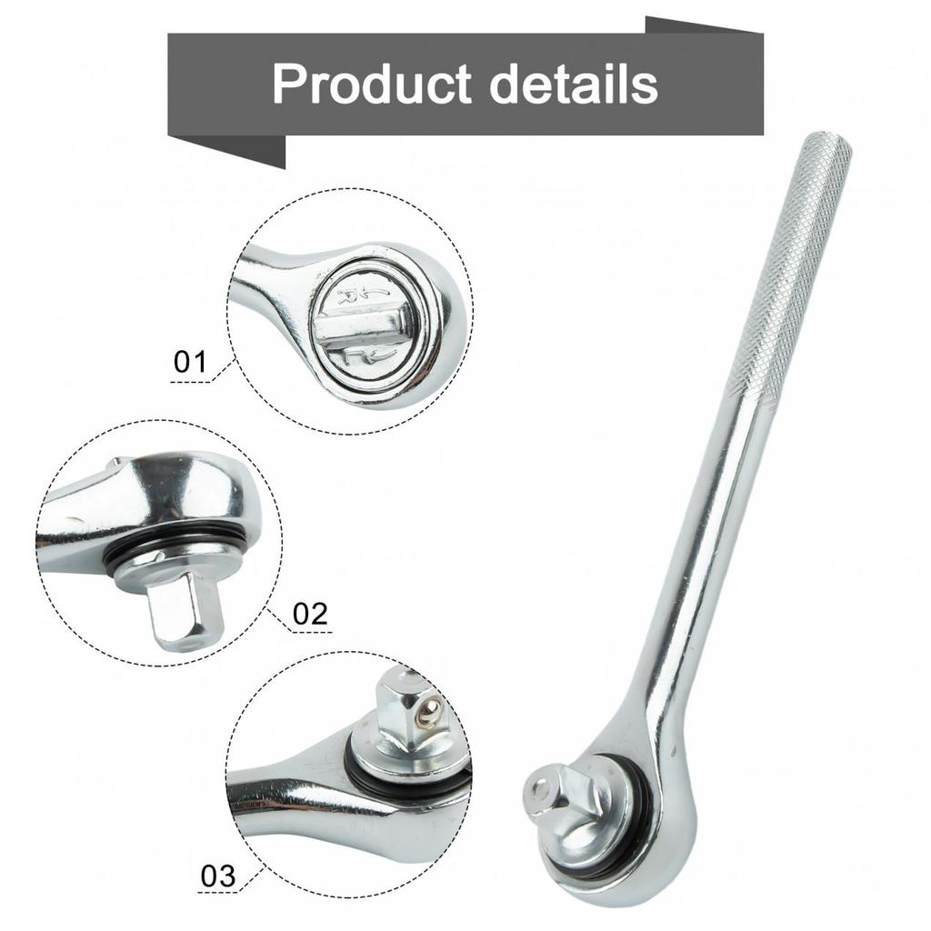 Wrench Ratchet Wrench 24 Teeth Chrome Vanadium Steel