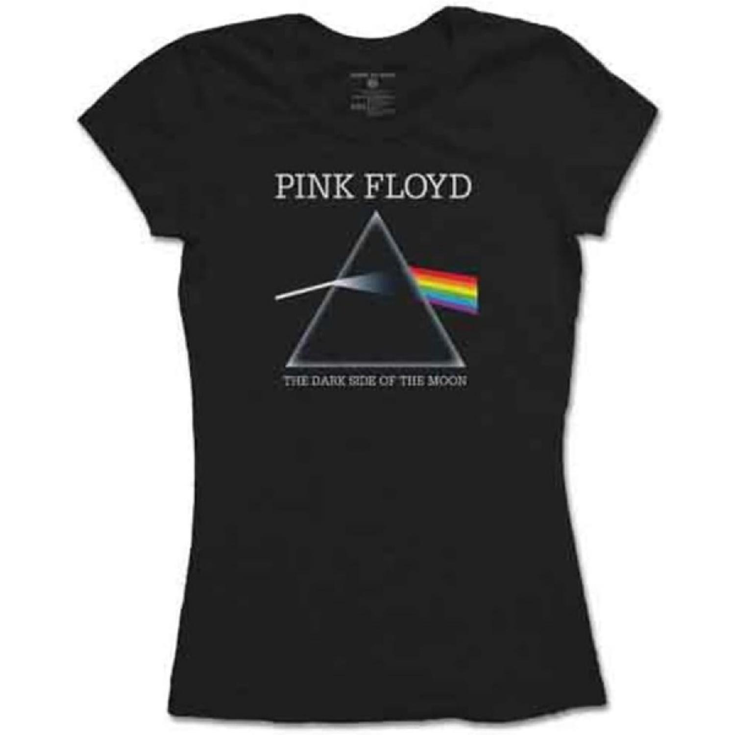 Pink Floyd Dark Side of The Moon Refract Junior Fit T Shirt S