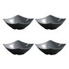 1/4Pcs Disposable Square Serving Bowls Smooth Edges Party Snack Salad Bowl