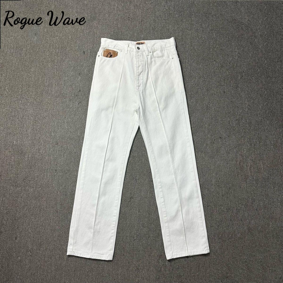 

RogueWave Y2k Street Jeans for Men and Women Fashion Casual Couple Jeans M