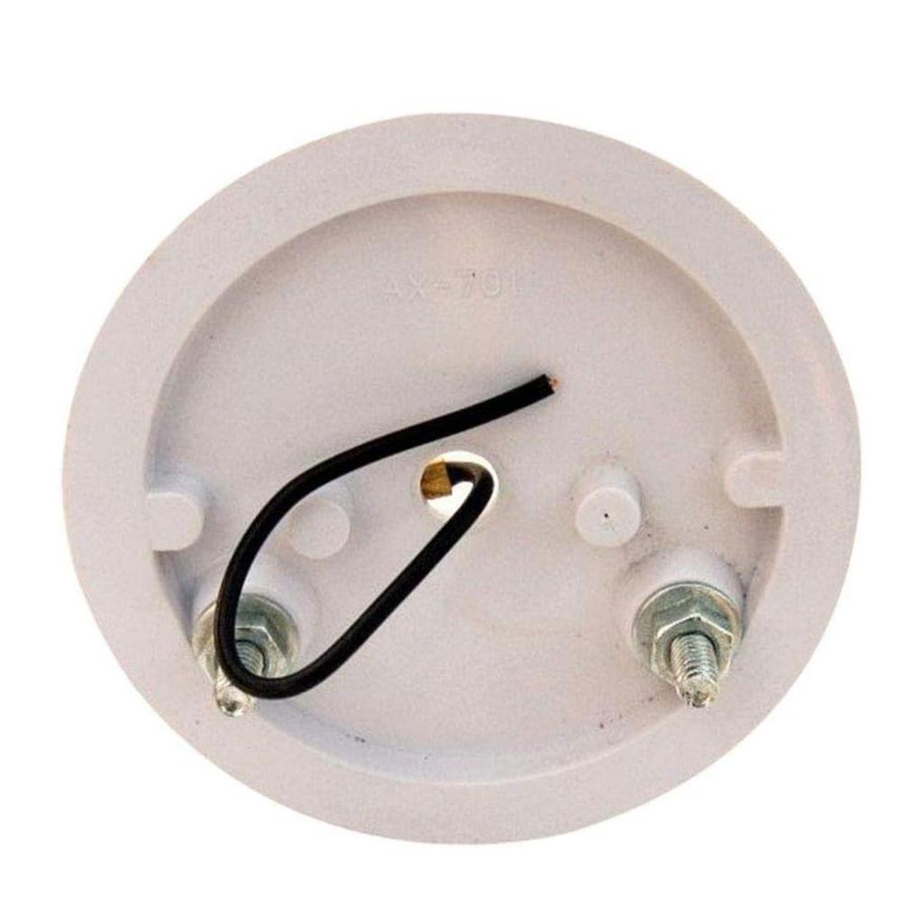 APSMOTIV Tail/Turn Signal Light - Round Compact Tractor Light Set for Kubota, Iseki, Yanmar L1500, L175, L2000 with 12v Bulb (Clear)