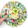 50 Brazilian Personality Cartoon Outdoor Travel Scenery Decorative Suitcase Notebook Stickers