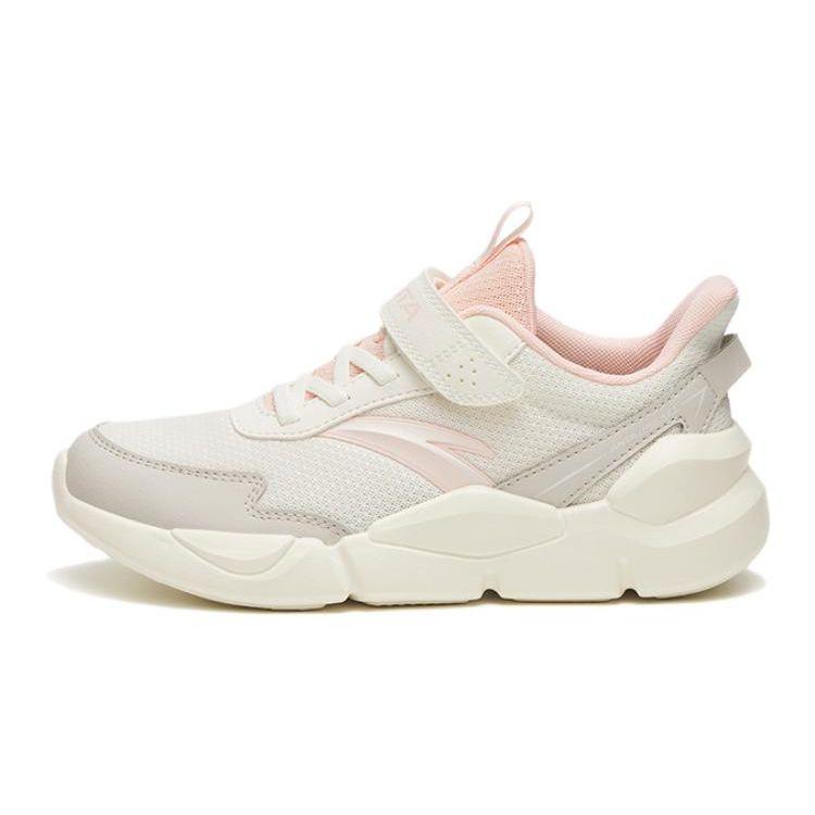 

Anta Детские простые удобные нескользящие износостойкие кроссовки с низким верхом Детские кроссовки Серо-розовый A322245531H-1 39