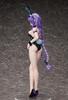 Hyperdimension Neptunia Purple Heart Bare Leg Bunny Ver. 1/4 Scale Plastic Painted Complete Figure